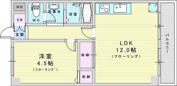 第2エクセルハイツの物件間取画像